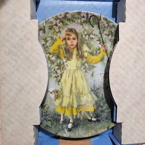 Limited Vintage "Little Bo Peep" Plate 1983 Reco 8.5", John McClelland In Box